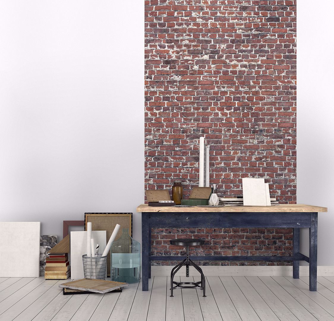 Buy Brown 3D Brick Texture Print Peel and Stick Self Adhesive Wallpaper by  100yellow Online  3D Wallpapers  Wallpapers  Furnishings  Pepperfry  Product